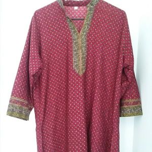 Traditional Indian garb silky